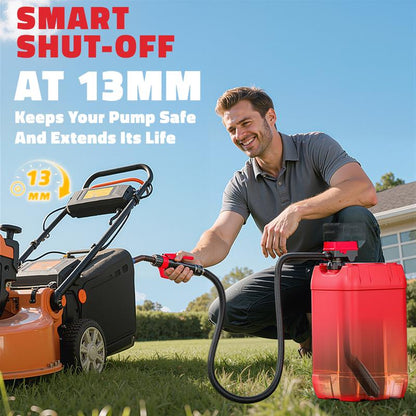 🔥Cordless Fuel Transfer Pump Compatible | with DeWalt 20V & Milwaukee 18V Batteries
